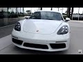 2017 White Porsche 718 Cayman 300 hp @ Porsche West Broward