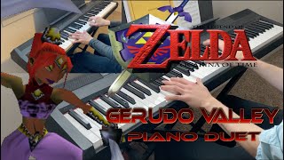 Gerudo Valley - Zelda Piano Duet with Myself *Original Performance*