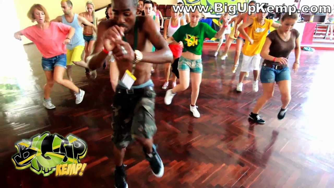 BIG UP KEMP RUSSIA 2012 - workshop by Crazy Hype MOB. (part 1)
