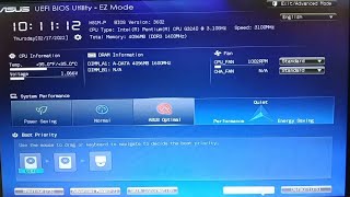 BIOS \& Boot menu setup of ASUS H81M-P Motherboard