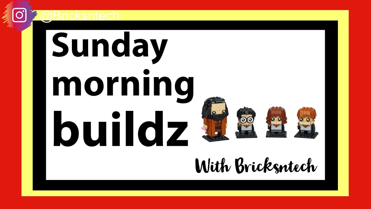 Sunday Morning Buildz - Speed Build 01/08/2021