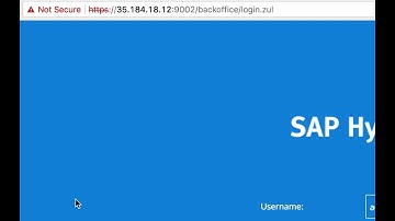 SAP Hybris MasterClass: Accessing Hybris Backoffice