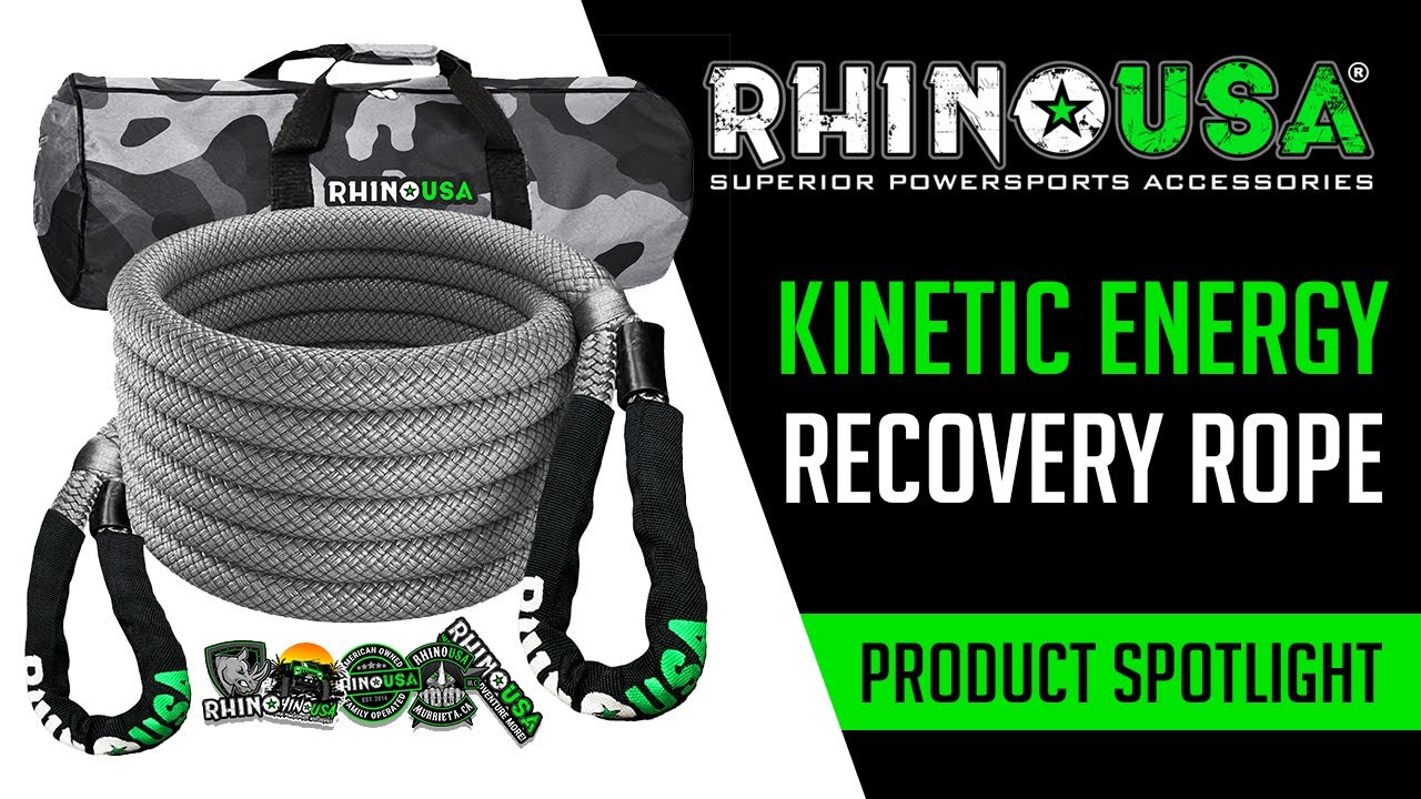 Rhino USA – Kinetic Recovery Rope – Mountain Yotas