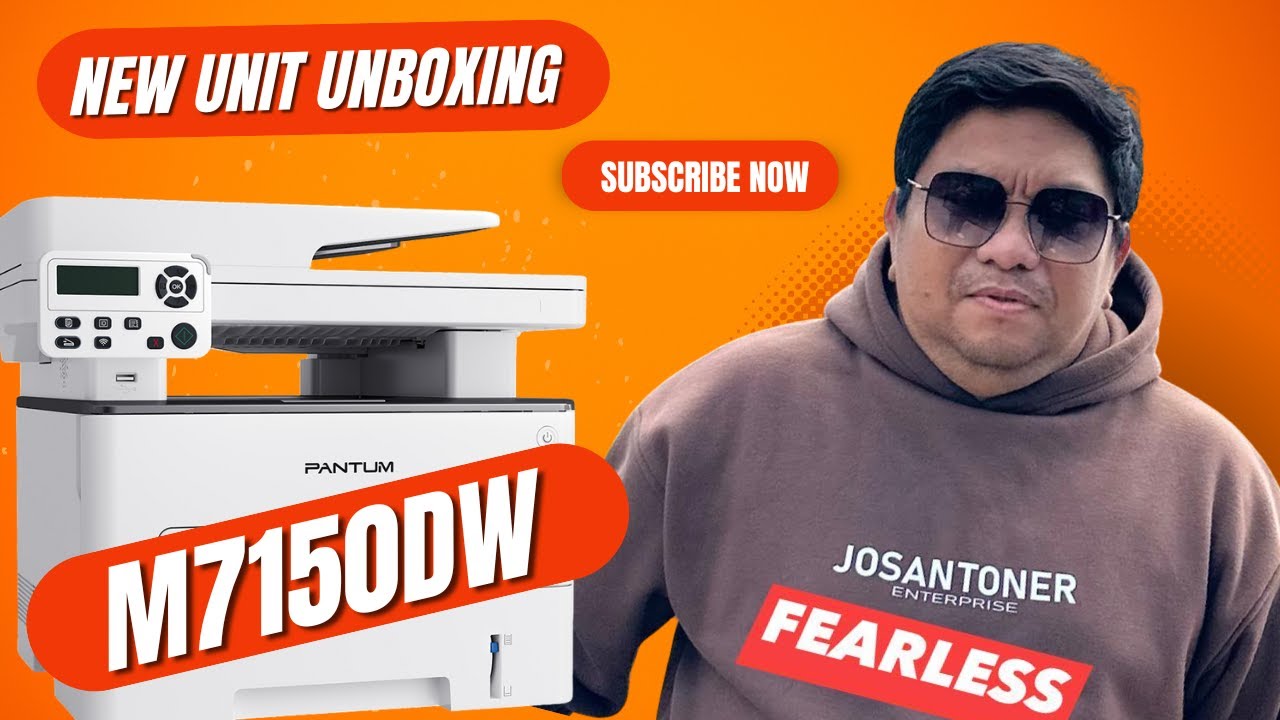 Unboxing of Pantum M7105dw (SEMI UNBOXING)