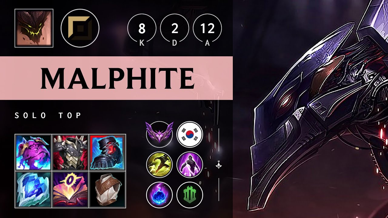 Malphite Top vs Kennen - KR Master Patch 25.14