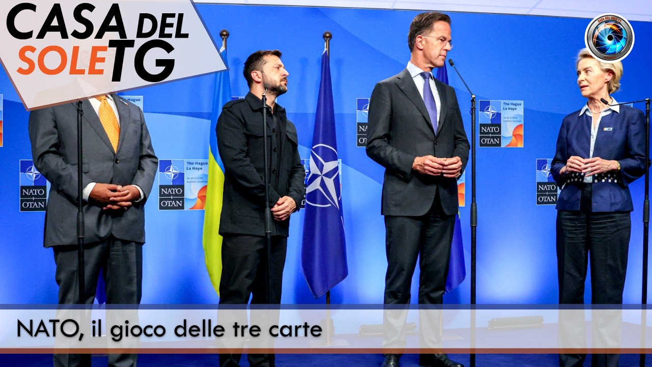 CasaDelSoleTG 11.02.26 - NATO, il gioco delle tre carte - YouTube