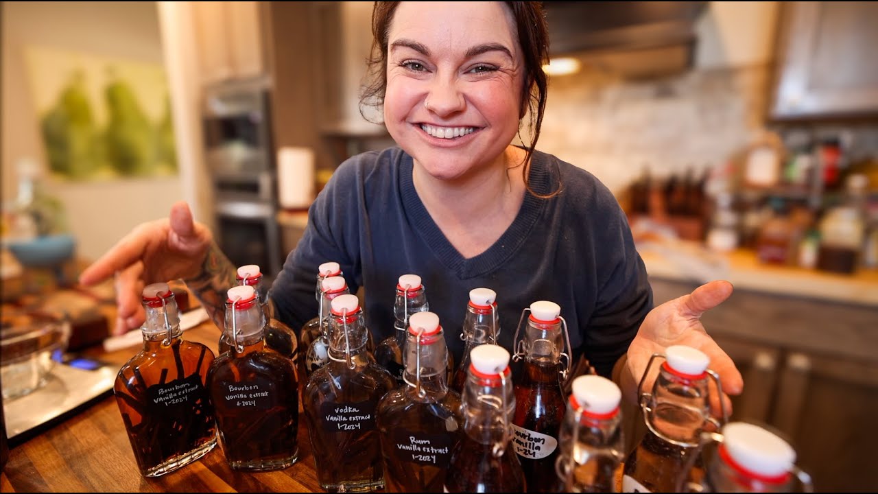 Making Vanilla Extract at home for a FRACTION of the price! | Bourbon Vanilla & others