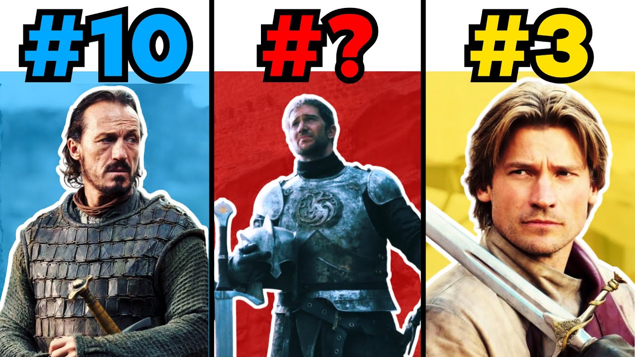 RANKING Top 10 SWORDSMEN in Game of Thrones (EXPLAINED)