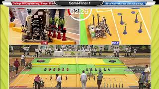 ABU Robocon 2024 India: PCCOE, Pune vs BVM [Semi-Final 1]