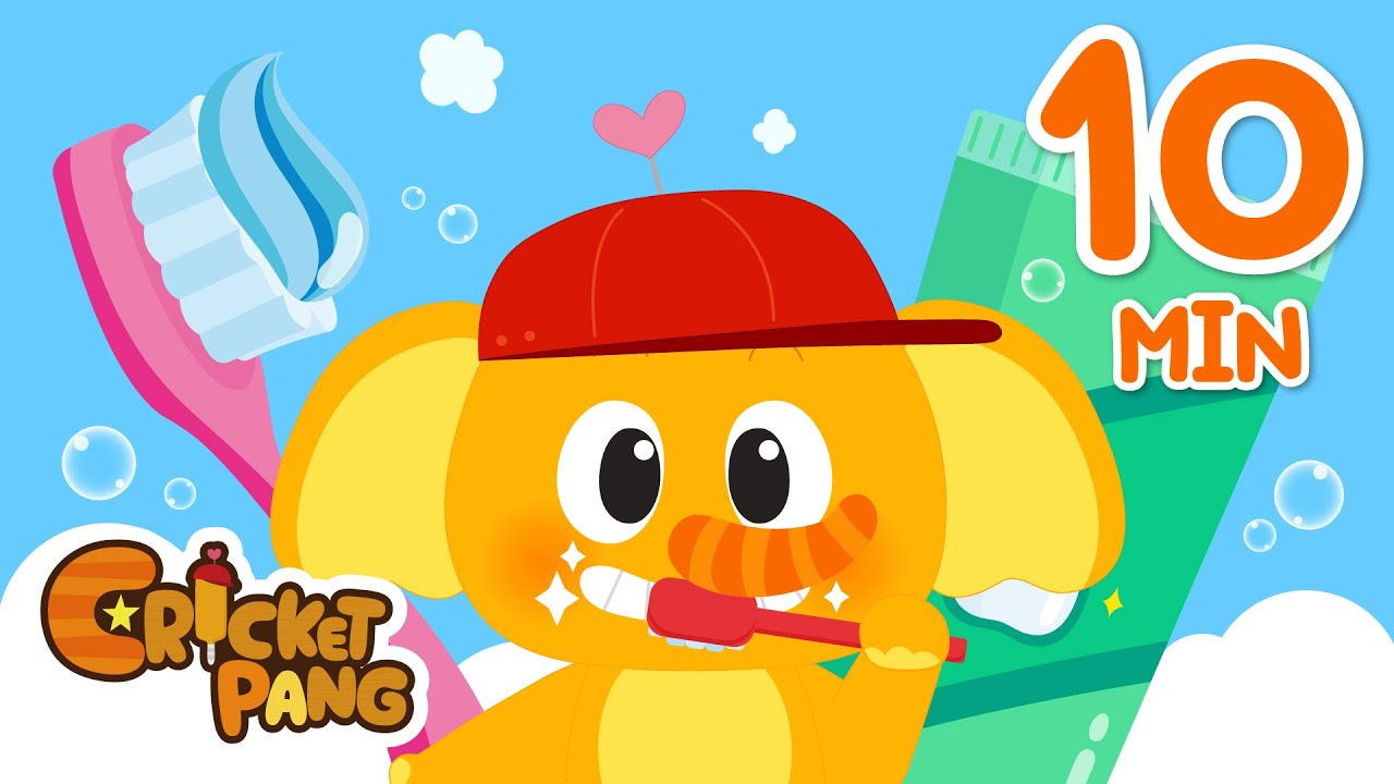 ⁣Healthy Habit Songs | Kids Song Collection | Cricket Pang