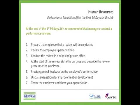 How to Evaluate Employees' Performance After 90 days on Job