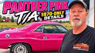 Restoring a Rare Panther Pink 1970 Dodge Challenger T/A | Mopar Keith