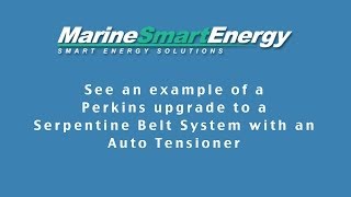 Upgrade Rebuild Of Perkins Engine To Serpentine Belt System