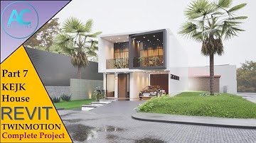 KEJK House | Part 7 | Complete Step By Step Project | Revit and Twinmotion Tutorial