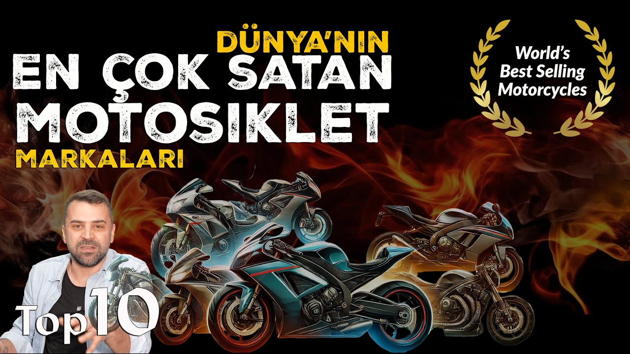 Dünyanın En Çok Satan Motosiklet Markaları. Top 10