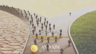 BEAUTIFUL SURAH AN-NAJM Ayat 51  BY Zain Abu Kautsar | QURAN STOP