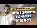Remove Duplicates in JavaScript WITHOUT Using Set | Pure Logic &amp; Loops Explained