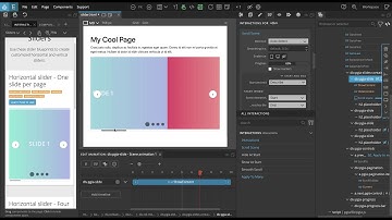 Sliders - Pinegrow Interactions Blueprints