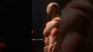 God of War Ragnarök. Kratos confronts his younger self within Valhalla! Love this scene! @ElderGodAergos