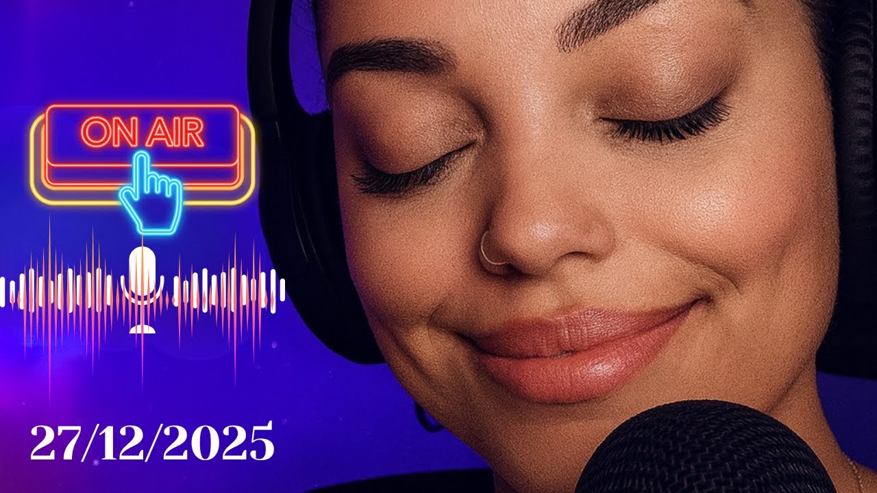 SU ASMR RADIO PART4: Leituras suaves e calmantes para sua noite de sábado.27/12 🎼📻
