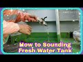 How to Sounding Fresh Water Tank ( Tagalog )