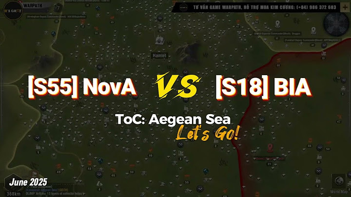 Trận đánh: NovA vs BIA trên Aegean Sea | Warpath