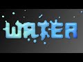 After Effects abstract water text effect tutorial