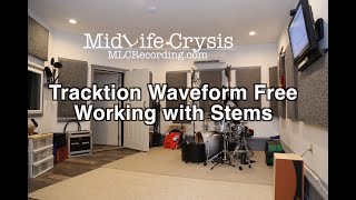 Stem Mixing with Tracktion Waveform Free UPDATE V2