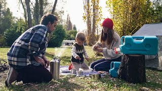 Sagan Life® AquaBrick® Food and Water Storage Container and Kelly Kettle Base Camp Ultimate Kit