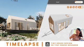 Tiny House Design Time-lapse | Watch 3D Tiny House Designer create our popular Scandi tiny home! screenshot 3