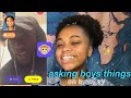 ASKING BOYS WHAT THEY WANT IN A GIRL (ON MONKEY😭)