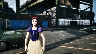 Samson but Snow White is there for no reason