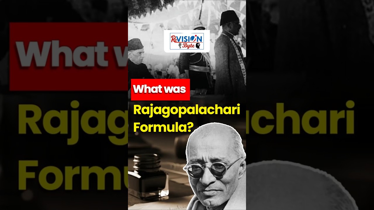 Rajaji Formula | ReVISION Byte