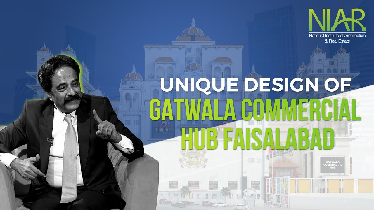 Unique Elements Incorporated in Design of Gatwala Commercial Hub - YouTube