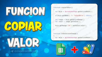 Cómo Crear una Macro para Copiar y Pegar Valores de Forma automática en Google Sheets / AppsScript