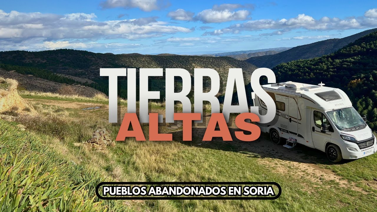 VANLIFE: SORIA en 🚐 AUTOCARAVANA. Los pueblos 🏠 ABANDONADOS de las TIERRAS ALTAS.