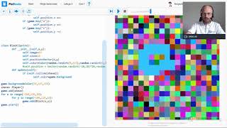 Programujemy Minecraft 2D w kodzie Python / live coding z @PixBlocks screenshot 1