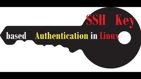 Key based authentication in redhat Linux, Centos and Ubuntu. | password less authentication in Linux