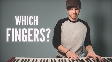 How to know which fingers to use when playing piano (For beginners)