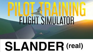PTFS Slander | #slander #pilottrainingflightsimulator #ptfs