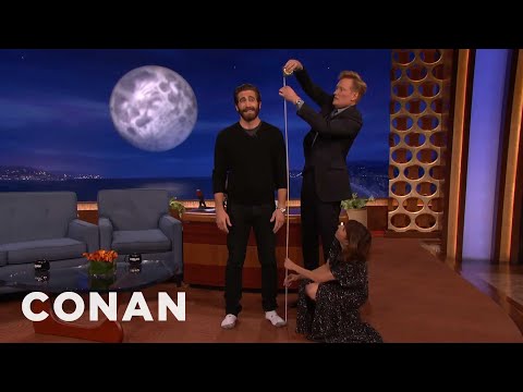 Starlee Kine & Conan Crack The Mystery Of Jake Gyllenhaal's Height | CONAN on TBS