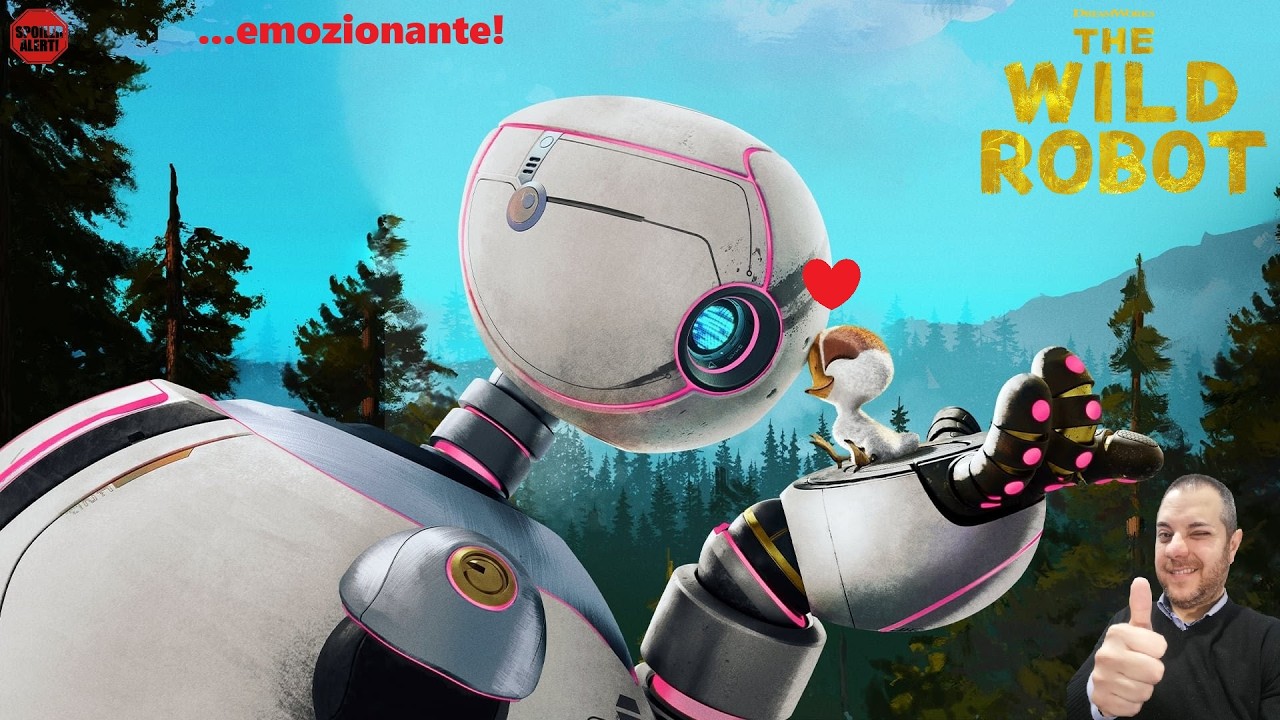 IL ROBOT SELVAGGIO (2024) | Analisi e commento SENZA e CON SPOILER #ilrobotselvaggio #thewildrobot