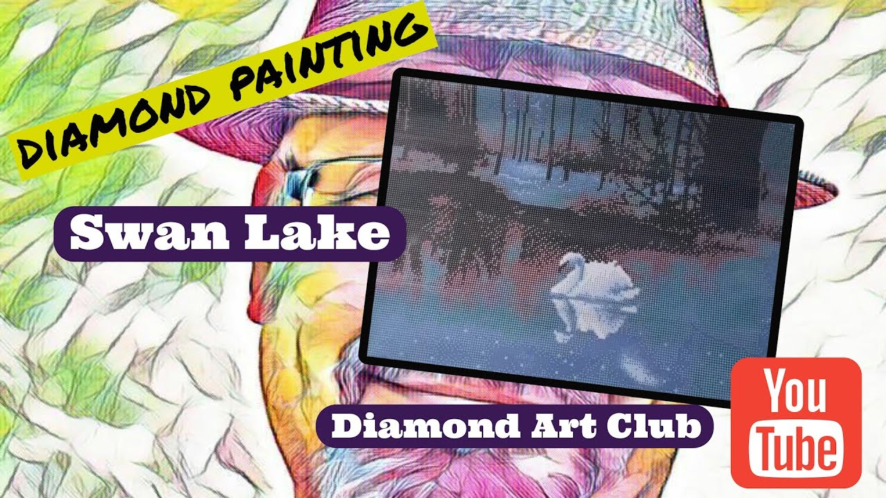 Diamond Art Club Unboxing - Swan Lake! - YouTube