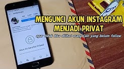 Cara Mengunci Akun Instagram Menjadi Private Terbaru 2019 - Durasi: 4.01. 