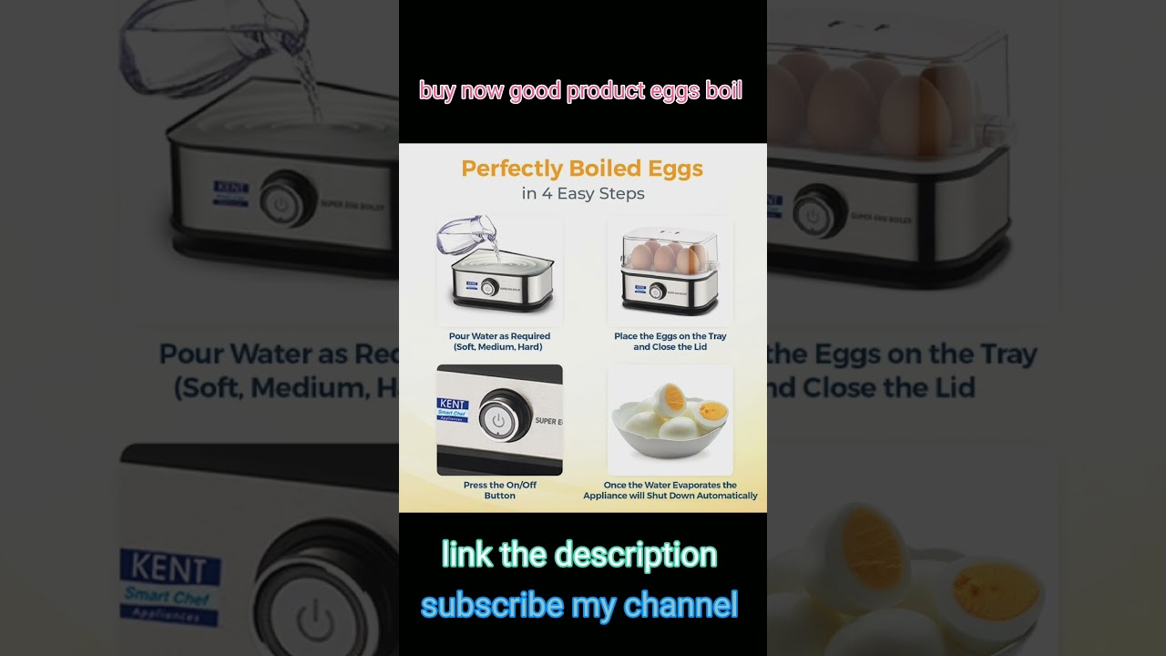 Unboxing : Kent Super Egg Boiler