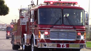LAFD Light Force 5 Responding