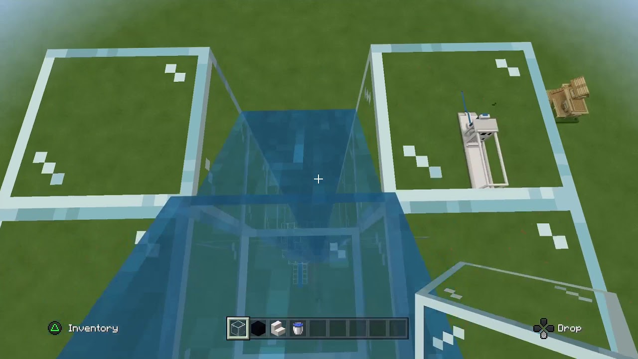 Minecraft water slide YouTube