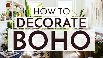 What is boho design style?