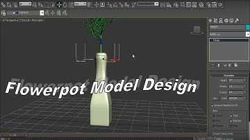 3Dsmax Flower pot Modeling#modeling
