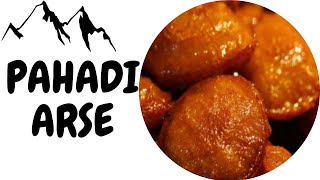 Pahadi Arse Recipe Arsa Recipe गड पठ Garhwali Sweet Dish Recipe Uttrakhadi Klyo Recipe